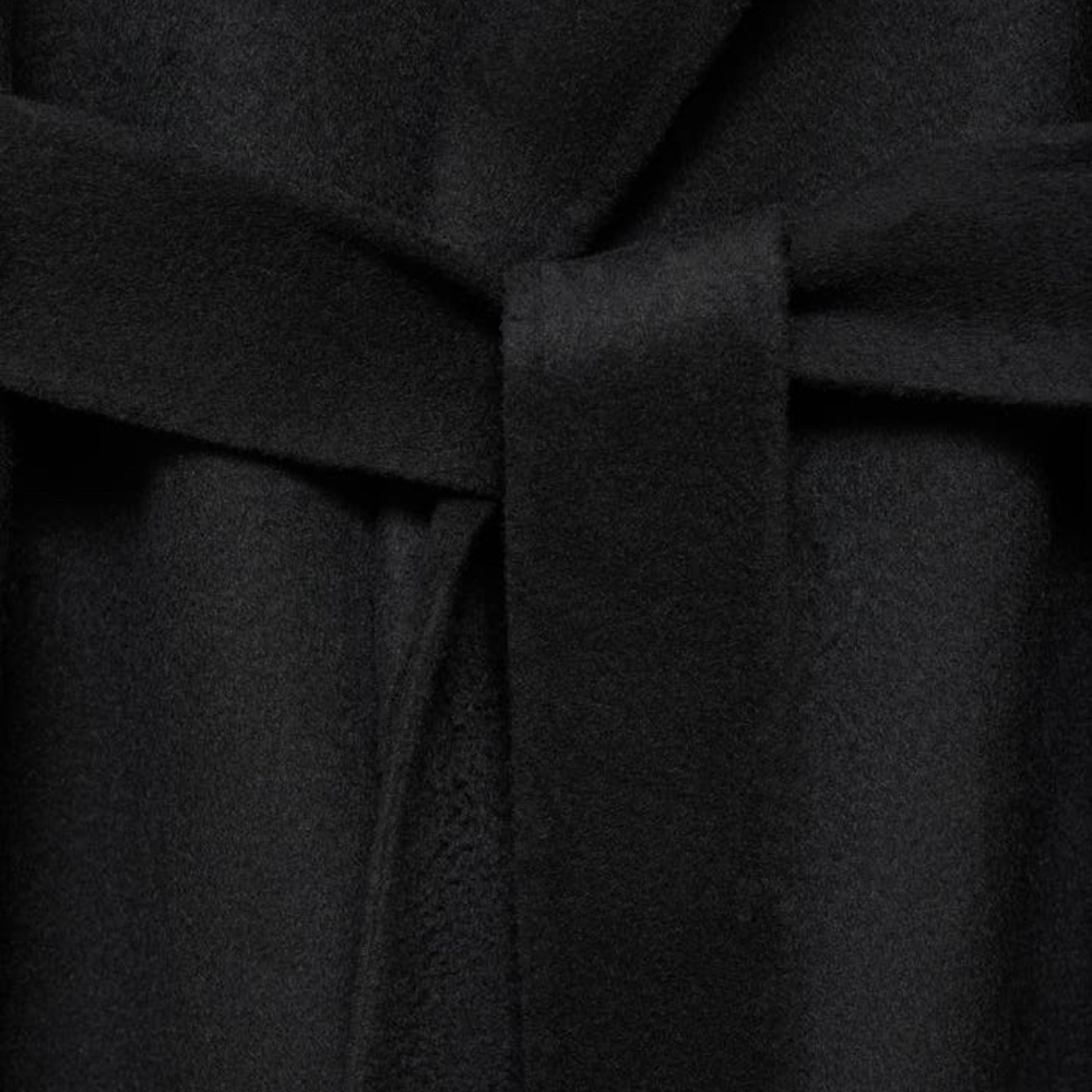 Women’s Mango Wool Blend Wrap Coat XXS - Picture 2 of 3